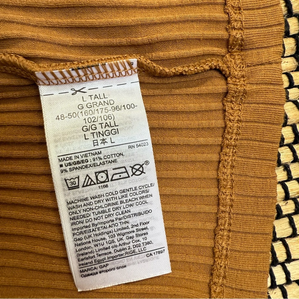 GAP Ribbed Button-Up Midi Tank Dress - Picture 3 of 4